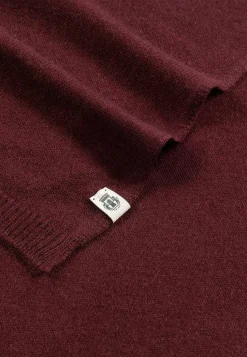 ROECKL Pure Cashmere Plaid 60x190  - mulberry (rot) Discount