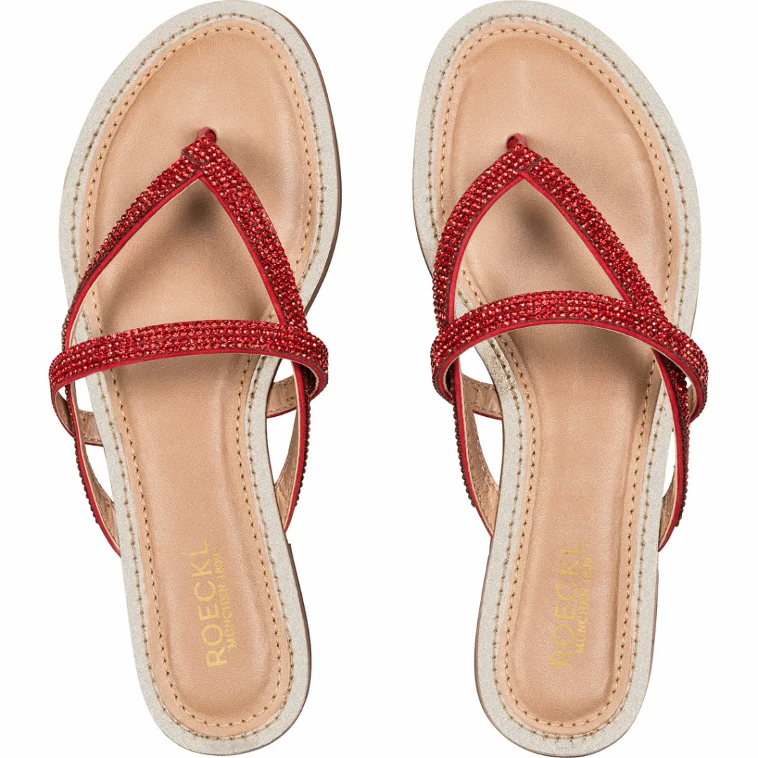 ROECKL Ruby Crystals Sandale - red (rot) Best