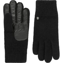 ROECKL Walkhandschuhe Lederinnenhand - black (schwarz) Best