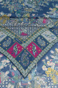 ROECKL Winter Caravane 140x140 - multi navy (blau) Outlet